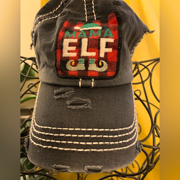 Holiday Mama Elf Baseball hat🎁🎄 - Picture 2 of 6